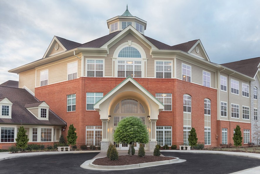 Exterior of McKnight Place Assisted Living.